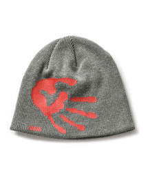 AMOU（アモウ）の「PALM SIGN BEANIE GRAY（ニットキャップ/ビーニー）」