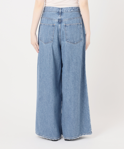 VERMEIL par iena(ヴェルメイユパーイエナ)の「upper hights アッパーハイツ THE BLAIR L85317102/L8G317102(デニムパンツ・レディース・サックスブルー・26/25/24/23)」の15枚目の写真