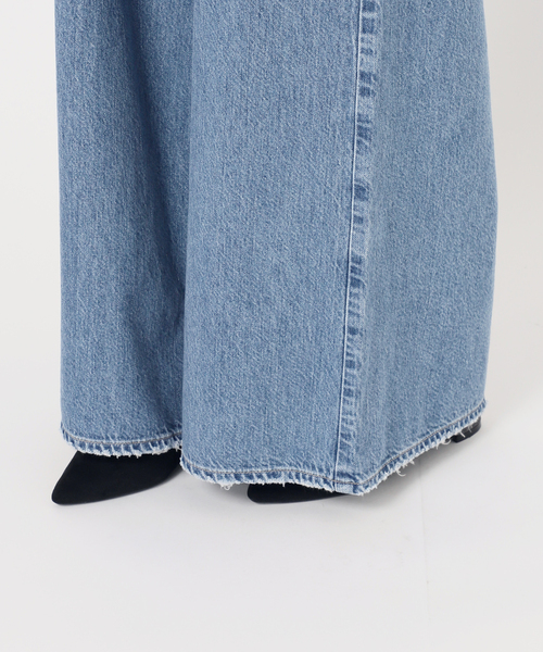 VERMEIL par iena(ヴェルメイユパーイエナ)の「upper hights アッパーハイツ THE BLAIR L85317102/L8G317102(デニムパンツ・レディース・サックスブルー・26/25/24/23)」の22枚目の写真