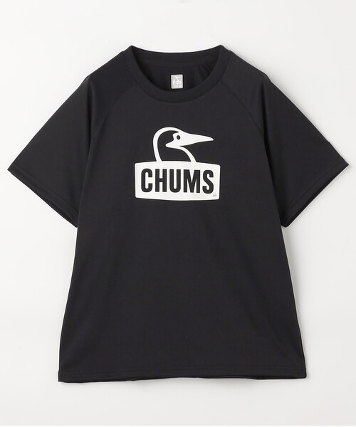 CHUMS(チャムス)の「限定展開 CHUMS/チャムス エアトレイルブービーフェイスTシャツ/Airtrail Booby Face T-Shirt(Tシャツ/カットソー・メンズ・ブラック/ホワイト・X-LARGE/LARGE/MEDIUM/SMALL)」の1枚目の写真