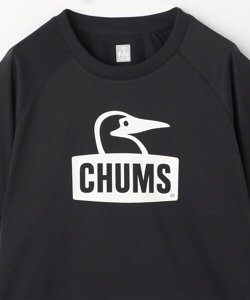 CHUMS(チャムス)の「限定展開 CHUMS/チャムス エアトレイルブービーフェイスTシャツ/Airtrail Booby Face T-Shirt(Tシャツ/カットソー・メンズ・ブラック/ホワイト・X-LARGE/LARGE/MEDIUM/SMALL)」の7枚目の写真
