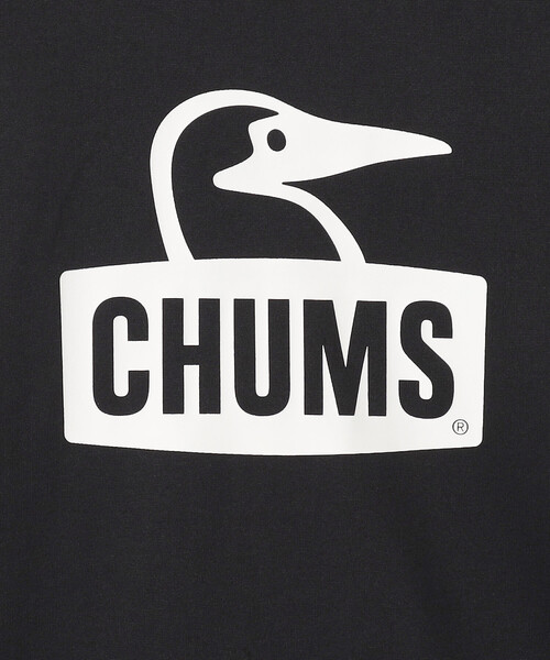 CHUMS(チャムス)の「限定展開 CHUMS/チャムス エアトレイルブービーフェイスTシャツ/Airtrail Booby Face T-Shirt(Tシャツ/カットソー・メンズ・ブラック/ホワイト・X-LARGE/LARGE/MEDIUM/SMALL)」の6枚目の写真