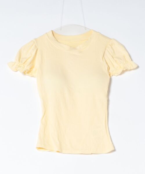 frunco(フランコ)の「【ZOZOTOWN限定】パフスリーブリブTシャツ(Tシャツ/カットソー・レディース・ホワイト/イエロー/ブルー/ブラック・FREE)」の20枚目の写真