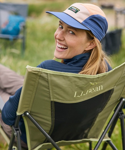 L.L.Bean(エルエルビーン)の「マウンテン・クラシック・5パネル・キャップ(キャップ・メンズ・ピンク/ベージュ/ネイビー・OSFA)」の8枚目の写真