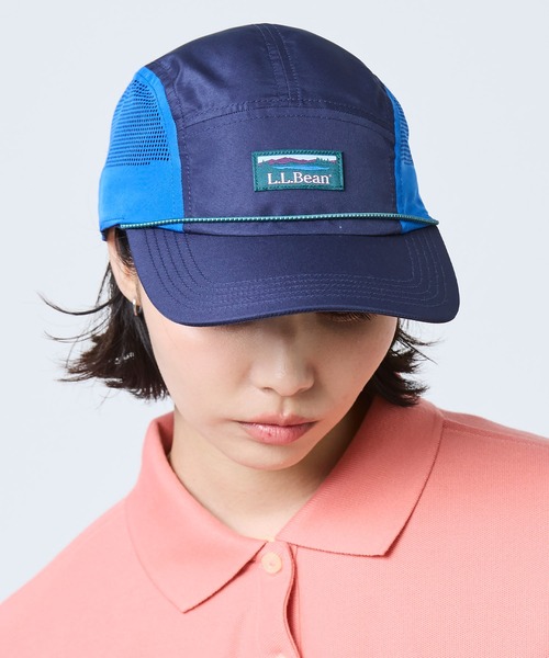 L.L.Bean(エルエルビーン)の「マウンテン・クラシック・5パネル・キャップ(キャップ・メンズ・ピンク/ベージュ/ネイビー・OSFA)」の12枚目の写真