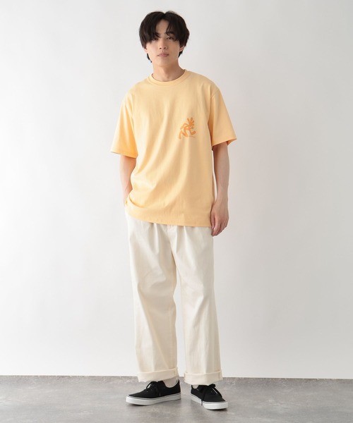 GLOBAL WORK(グローバルワーク)の「GRAMICCI(グラミチ)/ロゴTシャツ/半袖/595914(Tシャツ/カットソー・メンズ・シャーベット/ブラック/ホワイト・MEDIUM/X-LARGE/LARGE/SMALL)」の16枚目の写真