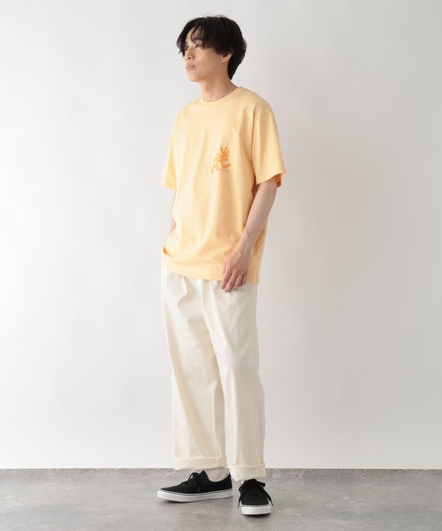 GLOBAL WORK(グローバルワーク)の「GRAMICCI(グラミチ)/ロゴTシャツ/半袖/595914(Tシャツ/カットソー・メンズ・シャーベット/ブラック/ホワイト・MEDIUM/X-LARGE/LARGE/SMALL)」の17枚目の写真