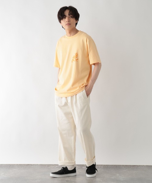 GLOBAL WORK(グローバルワーク)の「GRAMICCI(グラミチ)/ロゴTシャツ/半袖/595914(Tシャツ/カットソー・メンズ・シャーベット/ブラック/ホワイト・MEDIUM/X-LARGE/LARGE/SMALL)」の18枚目の写真