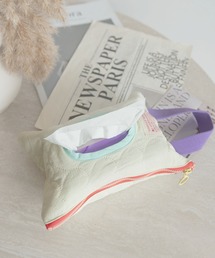 LA VORAGINE（ラ ヴォラジネ）の「パステルカラー ティッシュ ケース（インテリア雑貨）」