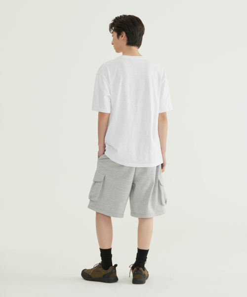 COVERNAT（カバーナット）の「レギュラーカーゴスウェットショーツメランジグレー（その他パンツ・メンズ・その他・X-SMALL/SMALL/MEDIUM/LARGE/X-LARGE/XX-LARGE）」の9枚目の写真