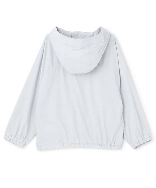 b・ROOM(ビールーム)の「【太陽から守る】【UVカット】【接触冷感】フルジップパーカ【子供服】【キッズ】【男の子】【女の子】(ブルゾン・キッズ・ブラック/ブルーグレー/黄緑系・150cm/110cm/100cm/120cm/130cm/140cm)」の7枚目の写真