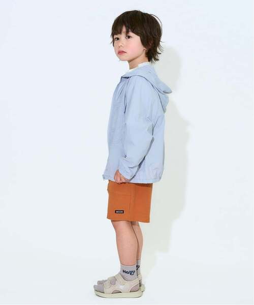 b・ROOM(ビールーム)の「【太陽から守る】【UVカット】【接触冷感】フルジップパーカ【子供服】【キッズ】【男の子】【女の子】(ブルゾン・キッズ・ブラック/ブルーグレー/黄緑系・150cm/110cm/100cm/120cm/130cm/140cm)」の20枚目の写真