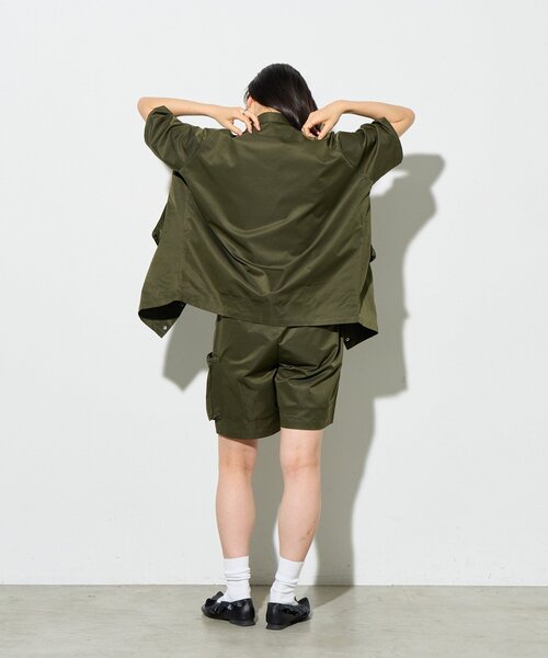 B-DAY STORE(ビーデイストア)の「【B-DAY STORE】ビックポケットシャツ(シャツ/ブラウス・レディース・カーキ/ネイビー・0)」の12枚目の写真