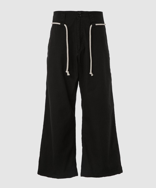 WhoWhat(フーワット)の「DRAWCORD PANTS(その他パンツ・メンズ・キャメル/ブラック・M/S)」の2枚目の写真