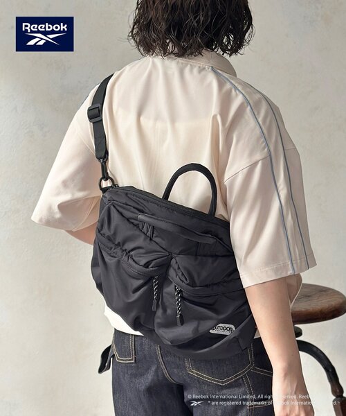 Reebok(リーボック)の「【Reebok】半袖トラックジャケット(ブルゾン・レディース・アイボリー/チャコールグレー/ネイビー・MEDIUM/LARGE)」の9枚目の写真