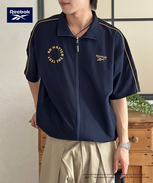 Reebok(リーボック)の「【Reebok】半袖トラックジャケット(ブルゾン・レディース・アイボリー/チャコールグレー/ネイビー・MEDIUM/LARGE)」の20枚目の写真