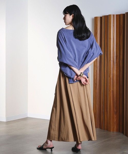 ROSE BUD(ローズバッド)の「(CREOLME)VINTAGE LIKE BIG TOP(Tシャツ/カットソー・レディース・ネイビー/ライトピンク・ONE SIZE)」の12枚目の写真