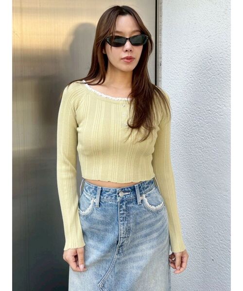 EVRIS(エヴリス)の「OVAL FRAME サングラス(サングラス・レディース・ブラウン/ブラック・FREE)」の19枚目の写真