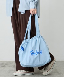 【BONLECILL Marche】《A4収納》HOLIDAYロゴトートバッグ