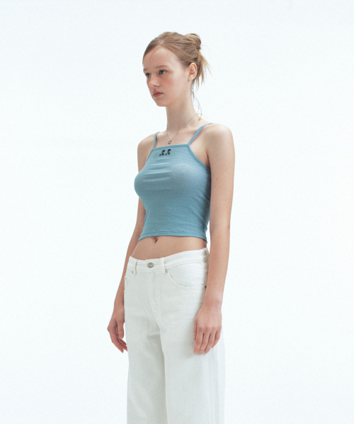 Rest&Recreation(レストアンドレクリエーション)の「LIGHT LOGO TANK TOP - SKY BLUE(Tシャツ/カットソー・レディース・その他・ONE)」の4枚目の写真