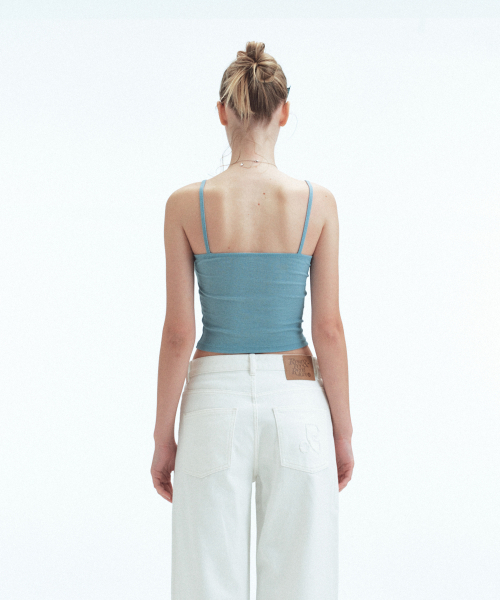 Rest&Recreation(レストアンドレクリエーション)の「LIGHT LOGO TANK TOP - SKY BLUE(Tシャツ/カットソー・レディース・その他・ONE)」の5枚目の写真