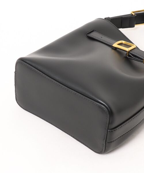 NiiNa(ニーナ)の「【 NiiNa / ニーナ 】高品質牛革 ワンハンドル ショルダー バケット レザーバッグ(ショルダーバッグ・レディース・ブラック・FREE)」の17枚目の写真