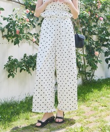 Heather | レースワイドイージーパンツ 814372(その他パンツ)