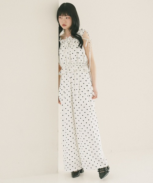 Heather(ヘザー)の「レースワイドイージーパンツ 814372(その他パンツ・レディース・ブラック系その他/ホワイト系その他・FREE)」の6枚目の写真