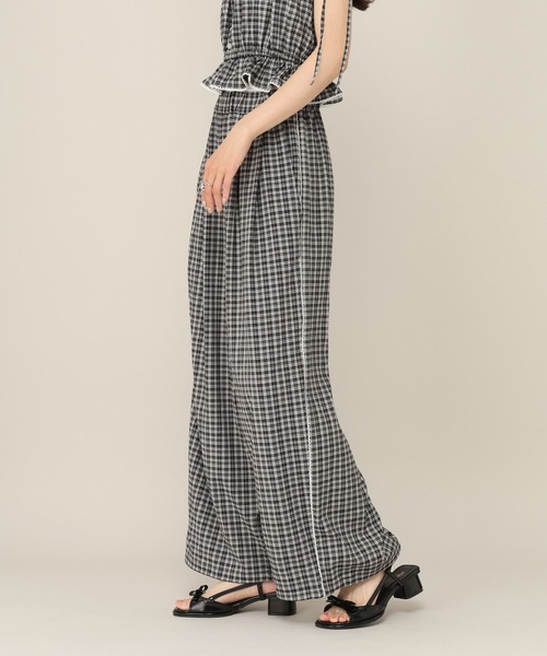 Heather(ヘザー)の「レースワイドイージーパンツ 814372(その他パンツ・レディース・ブラック系その他/ホワイト系その他・FREE)」の13枚目の写真