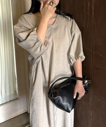 A part by | コクーンスリーブVネックワンピース(ワンピース)
