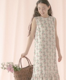 Cath Kidston（キャスキッドソン）の「バックリボンドレス Garden Stripe（ワンピース）」