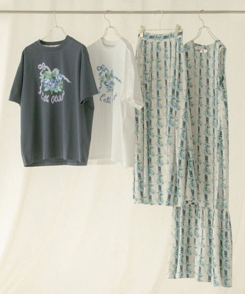 Cath Kidston(キャスキッドソン)の「バックリボンドレス Garden Stripe(ワンピース・レディース・ネイビー・FREE)」の3枚目の写真