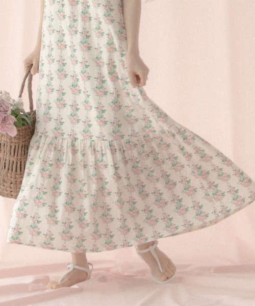 Cath Kidston(キャスキッドソン)の「バックリボンドレス Garden Stripe(ワンピース・レディース・ネイビー・FREE)」の14枚目の写真