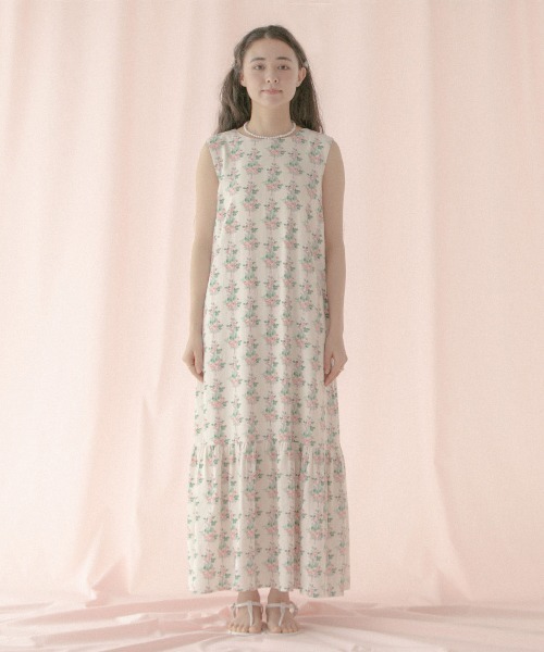 Cath Kidston(キャスキッドソン)の「バックリボンドレス Garden Stripe(ワンピース・レディース・ネイビー・FREE)」の7枚目の写真