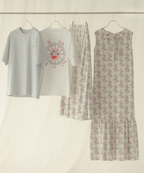 Cath Kidston(キャスキッドソン)の「バックリボンドレス Garden Stripe(ワンピース・レディース・ネイビー・FREE)」の4枚目の写真