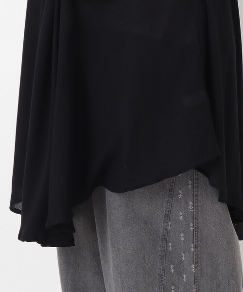 one'sterrace(ワンズテラス)の「リゾート アンブレラワンピース(ワンピース・レディース・ブラック系8/グレー系4・02)」の8枚目の写真