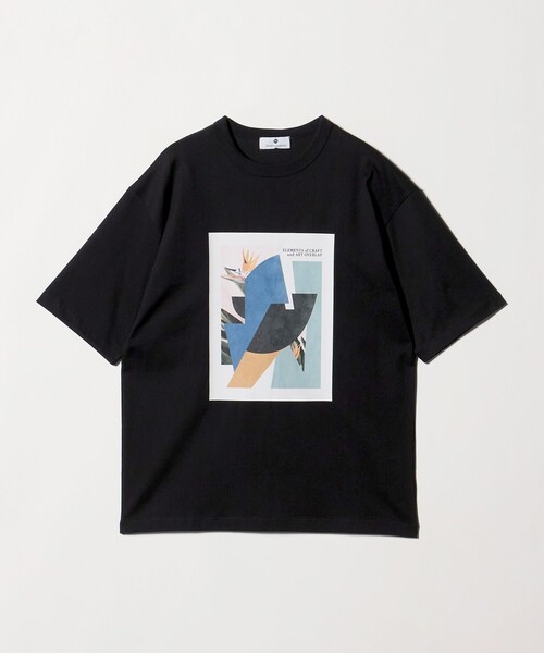 green label relaxing(グリーンレーベルリラクシング)の「<Phospho Graphica>グラフィック 半袖 Tシャツ カットソー(Tシャツ/カットソー・メンズ・ホワイト/ブラック/その他1/ライトグレー・L/M/S/XL)」の3枚目の写真