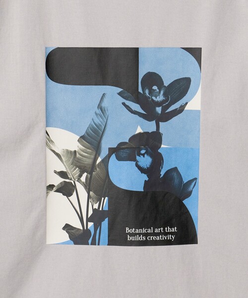green label relaxing(グリーンレーベルリラクシング)の「<Phospho Graphica>グラフィック 半袖 Tシャツ カットソー(Tシャツ/カットソー・メンズ・ホワイト/ブラック/その他1/ライトグレー・L/M/S/XL)」の8枚目の写真