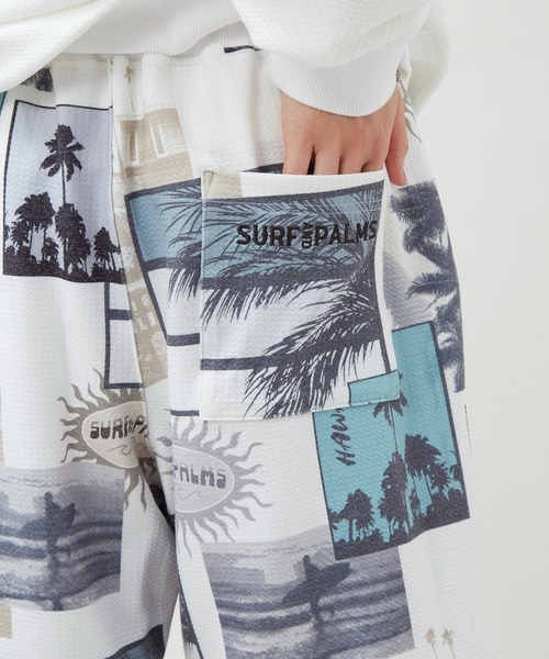 Kahiko(カヒコ)の「【Kahiko】SURF&Palms カカパMEN'Sハーフパンツ(その他パンツ・メンズ・オレンジ/ブルー/ホワイト/ネイビー・FREE)」の7枚目の写真