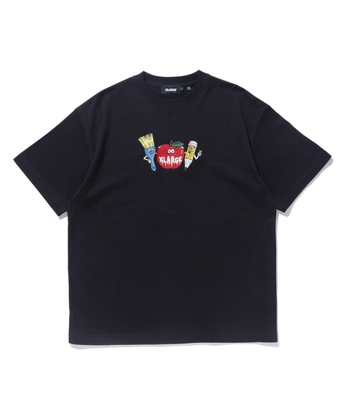 XLARGE（エクストララージ）の「PAINT LOGO S/S TEE（Tシャツ/カットソー・メンズ・ブラック/ホワイト/ネイビー・L/M/XL/S）」の6枚目の写真