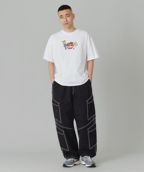 XLARGE（エクストララージ）の「PAINT LOGO S/S TEE（Tシャツ/カットソー・メンズ・ブラック/ホワイト/ネイビー・L/M/XL/S）」の12枚目の写真
