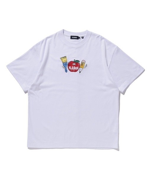 XLARGE（エクストララージ）の「PAINT LOGO S/S TEE（Tシャツ/カットソー・メンズ・ブラック/ホワイト/ネイビー・L/M/XL/S）」の4枚目の写真