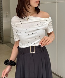 Thevon | ドットドレープTシャツ(Tシャツ/カットソー)