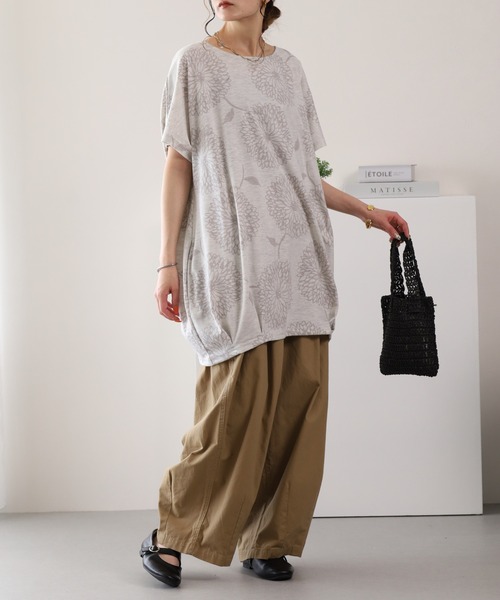 BARNDOOR(バーンドア)の「20天竺タックチュニック 26SS(チュニック・レディース・オートミール・FREE)」の16枚目の写真