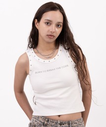atmos pink | atmos pink Studs Tank Top / アトモス ピンク スタッズ タンクトップ(タンクトップ)