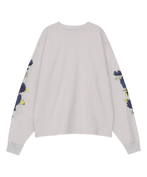 ZUCCa(ズッカ)の「FLOWER SLEEVE T / カットソー(スウェット・レディース・ダークグレー/ベージュ/ライトグレー・M size/XL)」の12枚目の写真