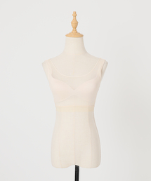 NICENICE MOMENT | 《追加》NICENICE MOMENT/ナイスナイスモーメント MESH BRA TANK(その他アンダーウェア/インナー)