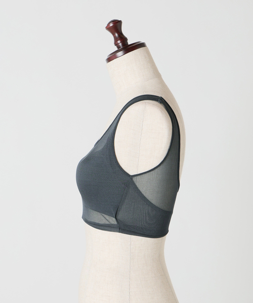 NICENICE MOMENT(ナイスナイスモーメント)の「《追加》NICENICE MOMENT/ナイスナイスモーメント MESH BRA TANK(その他アンダーウェア/インナー・レディース・ベージュ/ブラック/チャコールグレー・38/36)」の5枚目の写真