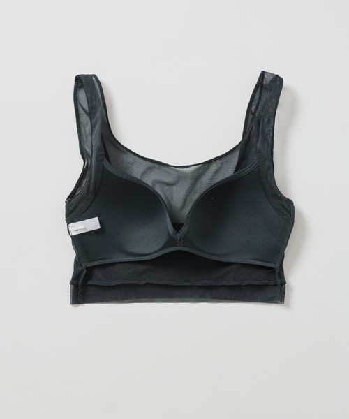 NICENICE MOMENT(ナイスナイスモーメント)の「《追加》NICENICE MOMENT/ナイスナイスモーメント MESH BRA TANK(その他アンダーウェア/インナー・レディース・ベージュ/ブラック/チャコールグレー・38/36)」の9枚目の写真