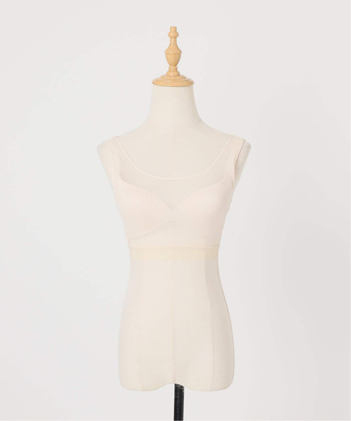 NICENICE MOMENT(ナイスナイスモーメント)の「《追加》NICENICE MOMENT/ナイスナイスモーメント MESH BRA TANK(その他アンダーウェア/インナー・レディース・ベージュ/ブラック/チャコールグレー・38/36)」の14枚目の写真